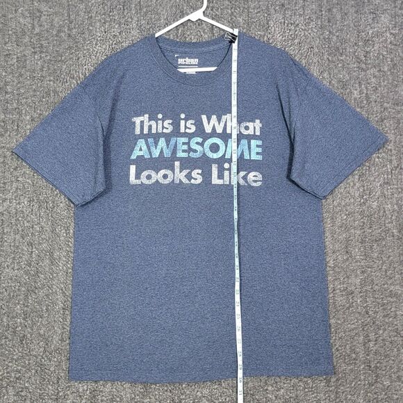 Urban Pipeline T-Shirt Mens Large Blue This Is What Awesome Looks Like - Picture 3 of 10